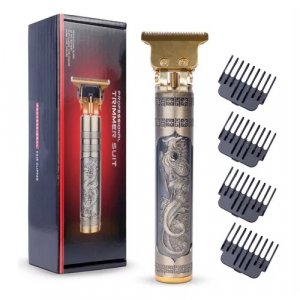 Maquina De Acabamento Barba E Aparador De Pêlos Raspa Cabeça