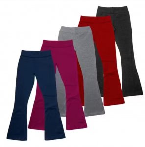 Achados THAYS-Calça Legging  flare Infantil